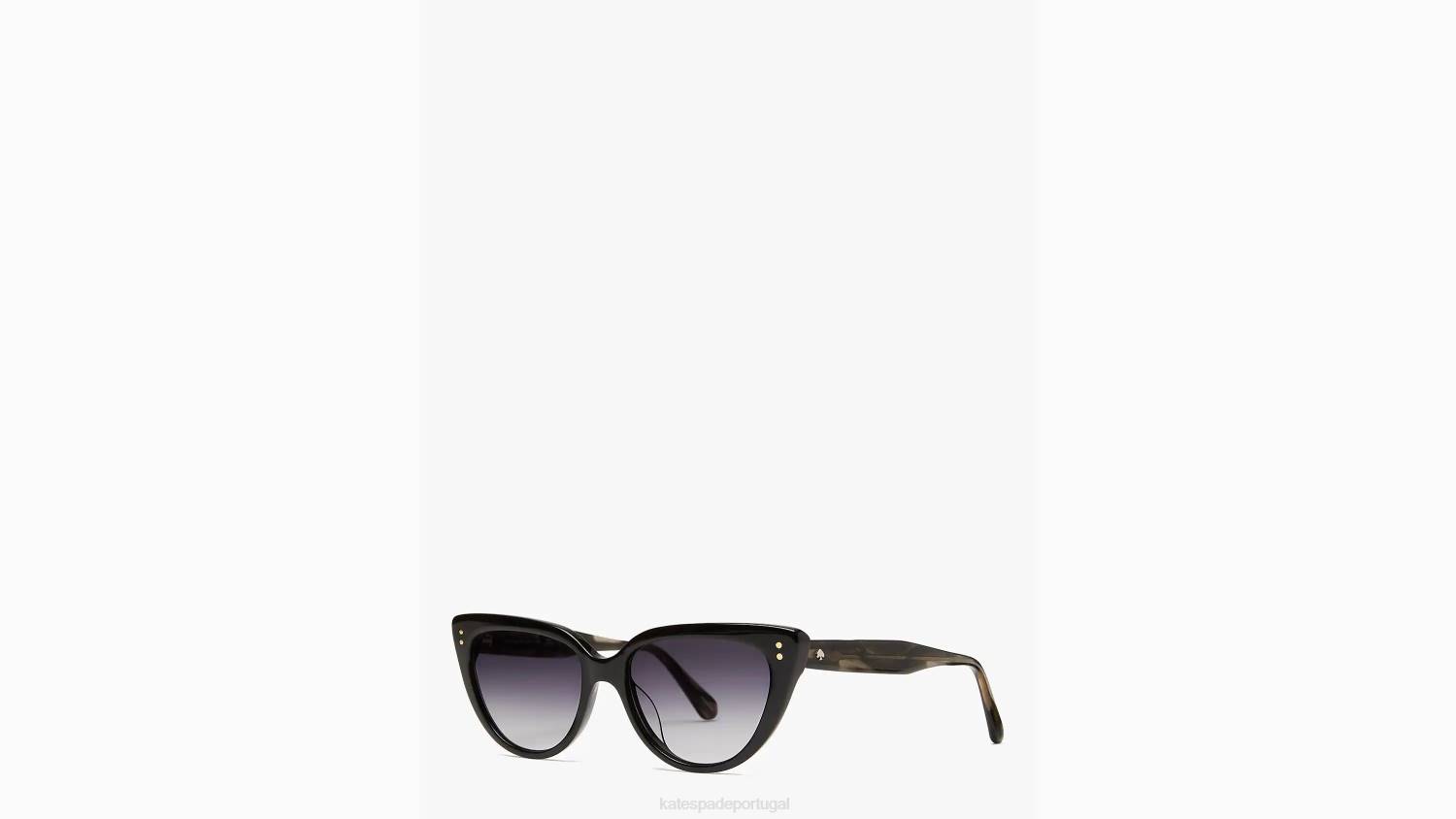acessórios Kate Spade óculos de sol alijah preto mulheres D00Z1399